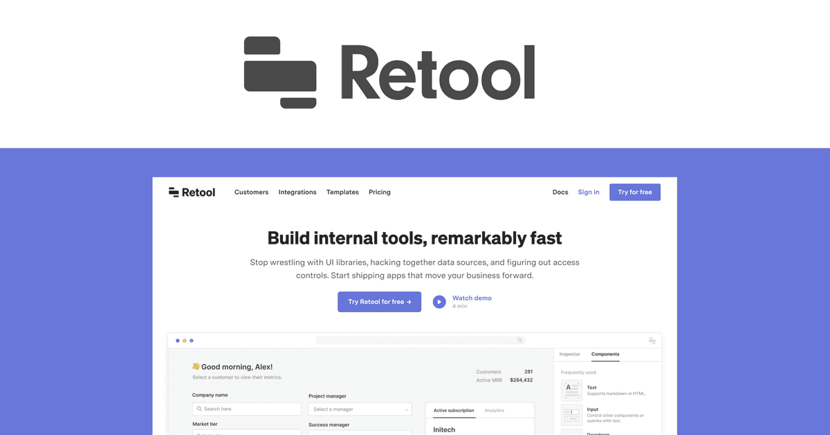 An Intro to retool